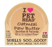 Масло для собак PetHead OATMEAL Natural Paw Butter от потрескавшихся лап 50 мл.